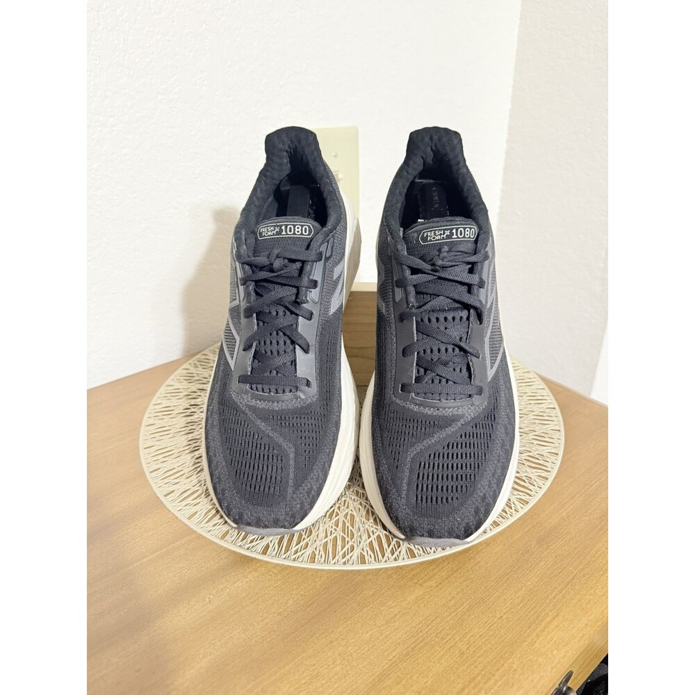 New Balance Fresh Foam 1080V14 W1080B14 Black Beige Women’s 11 / Men’s Size 9.5 - Picture 5 of 9